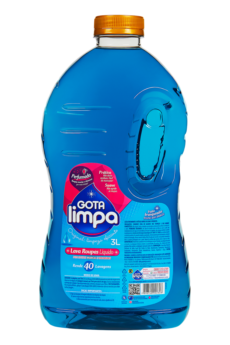 detergente liquido original gota limpa 3l